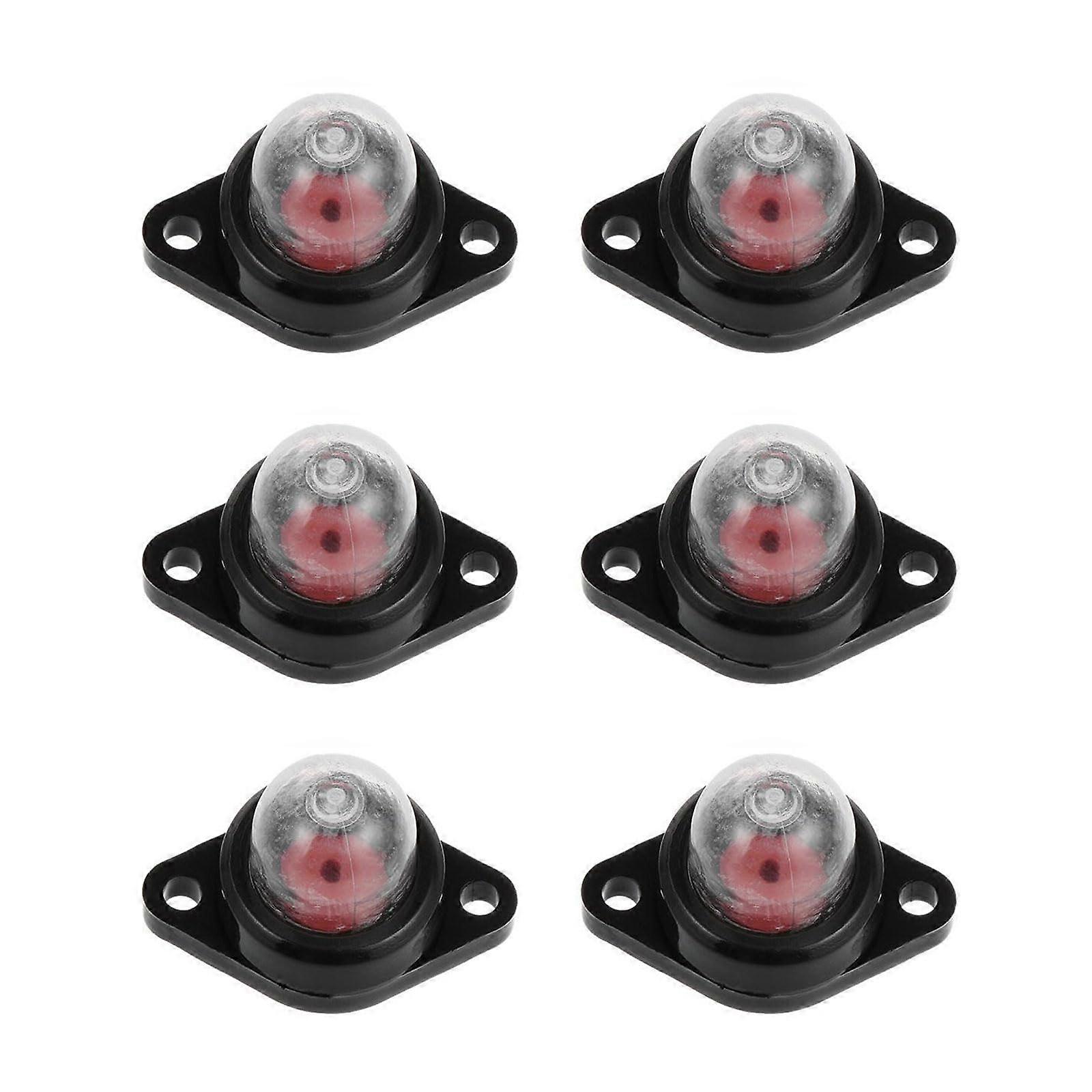6pcs Primer Bulb Replacement for Chainsaw Trimmer Blower, Clear Color Coding for Easy Identification