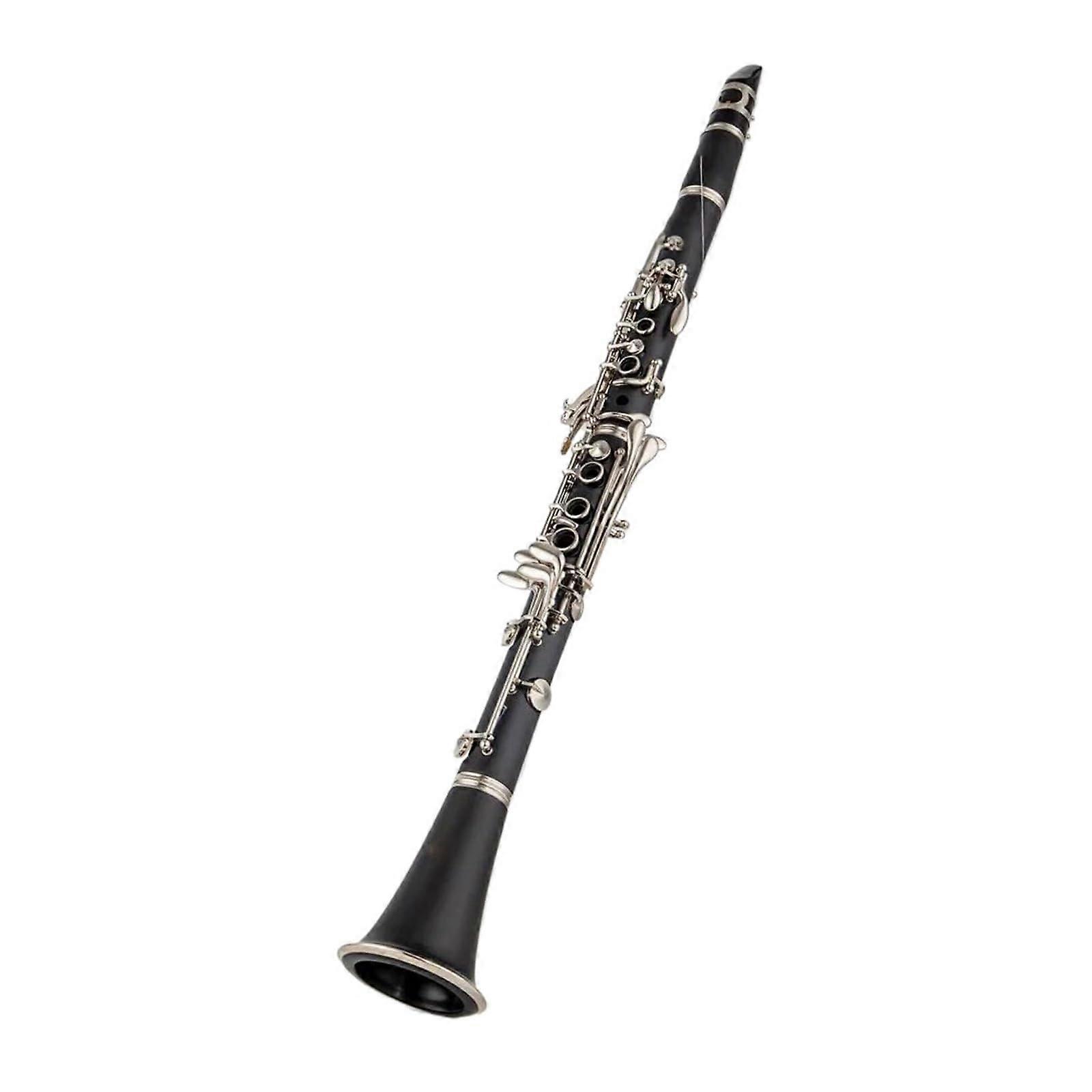 Professional Bb Clarinet with Clear Bright Tone for Beginners and Experts, Includes Maintenance Tools