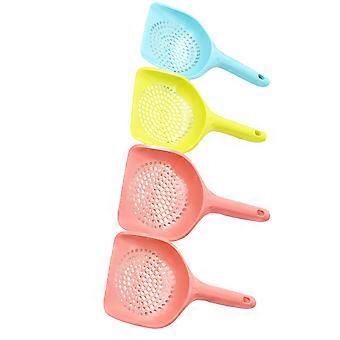 Cat Litter Plastic Pick Up Tool for Pet 4Pcs Assorted Colors Kit