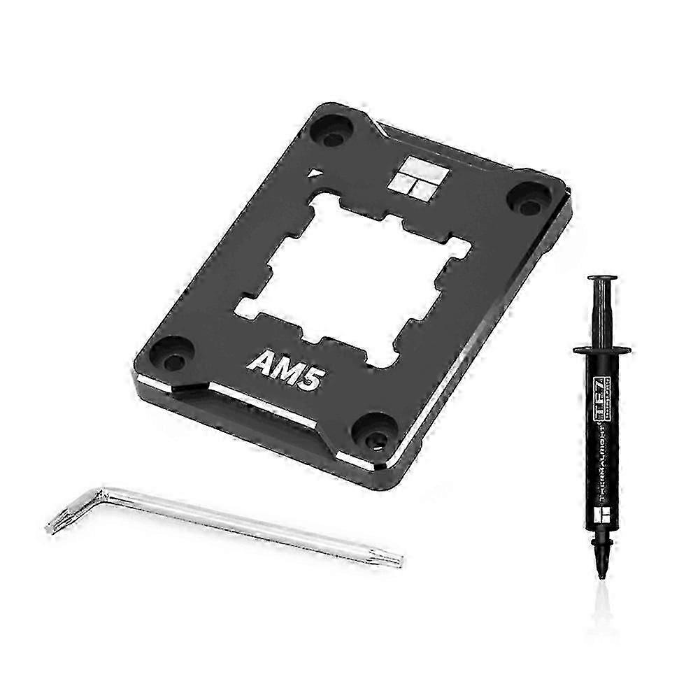 Jixopn Thermalright CPU Bending Corrector AMD-ASF hliníková slitina AM5 CPU Fixing Spona Náhrada pro AMD RYZEN 7000