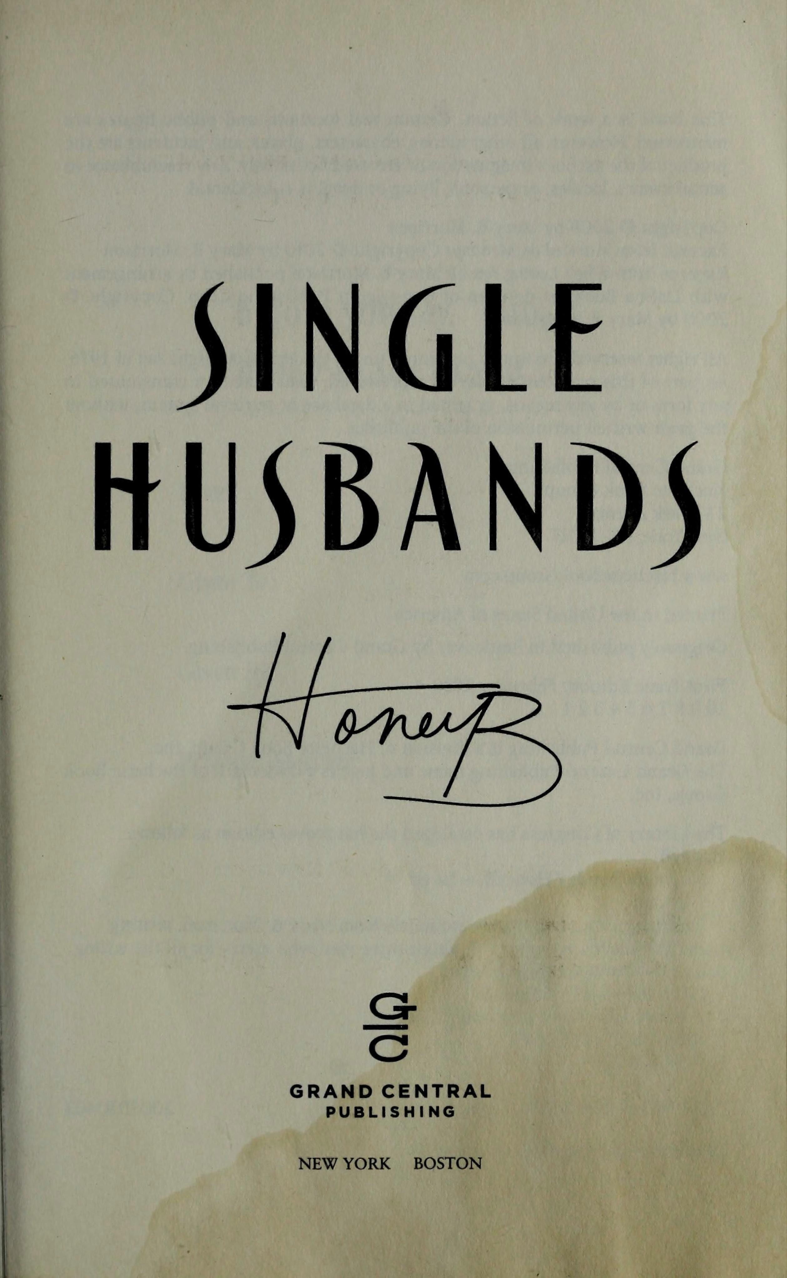 Single husbands