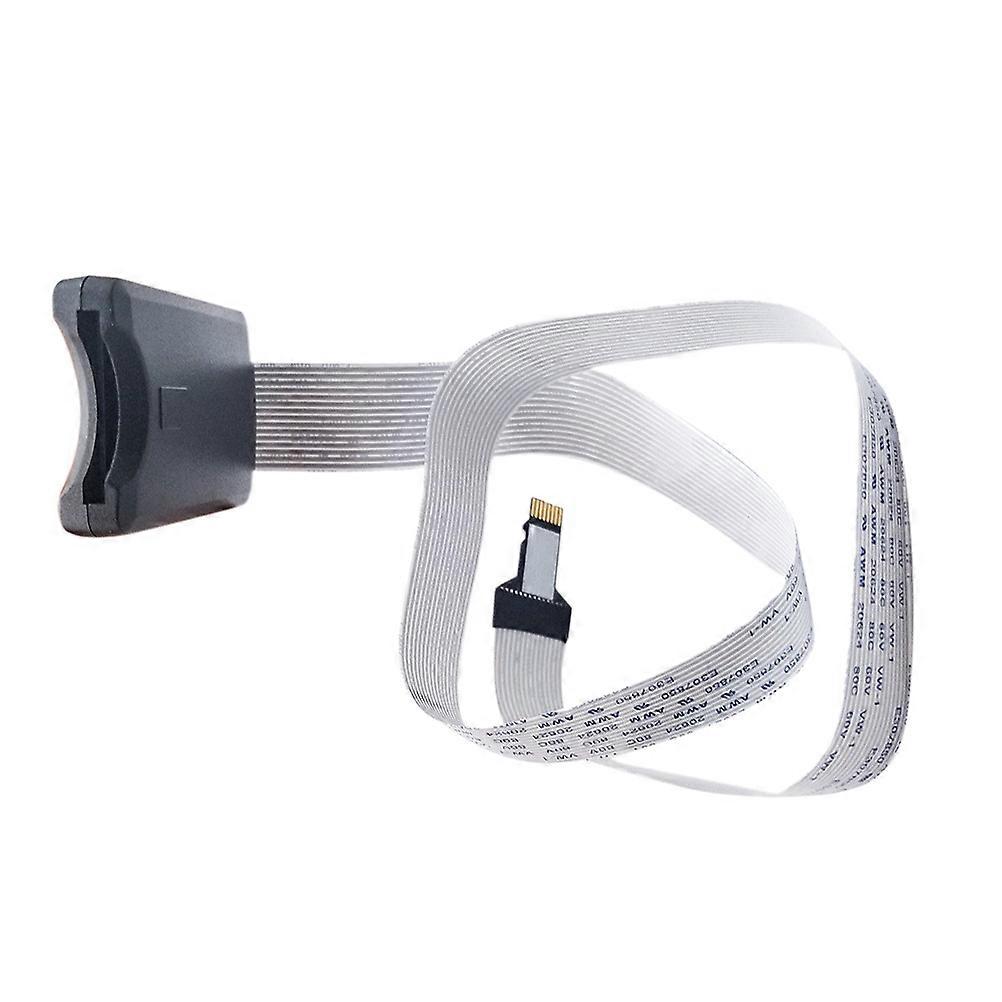 Memory Card Adapter Extension Cable For Machine Equipment Connection White 1Pack