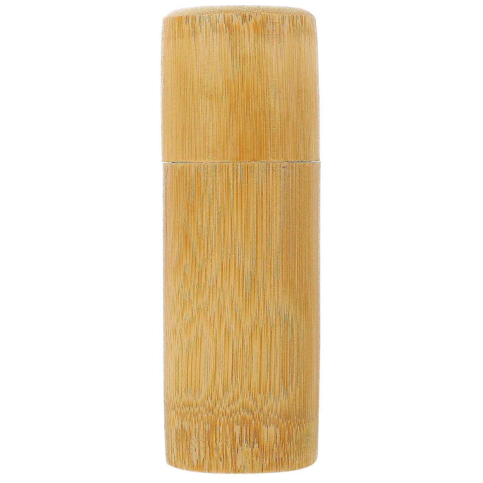 Match Holder Bamboo Jar for Home Use Creative Multi-Functional Storage
