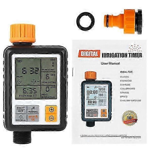 Automatic Watering Timer 1-15 Day Cycle Compact Design Garden Electronic Irrigation Controller
