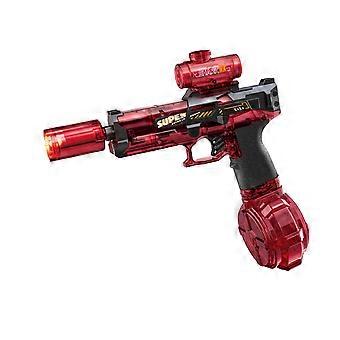 Electric Water Toy Colorful Lights Automatic High Capacity Flashing Lights For Exciting Summer Adventures  Red