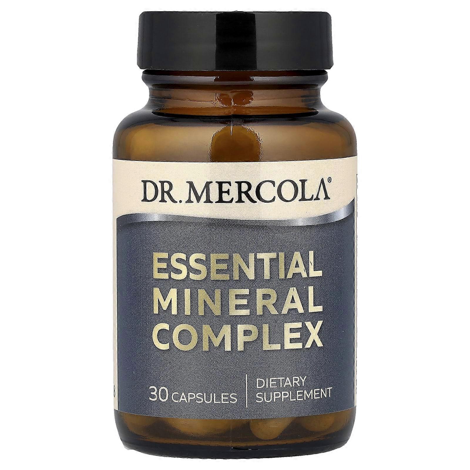 Dr. Mercola, Essential Mineral Complex, 30 Capsules, 2-Pack