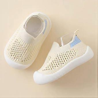 Yellow Baby Boys Girls Breathable Mesh Non Slip First Walkers