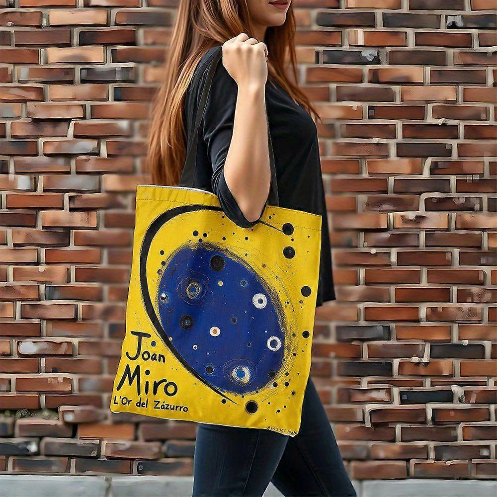 Sac cabas monobloc à impression recto verso orné d'un motif abstrait chic, idéal pour les sorties décontractées comme le shopping - Rpolk