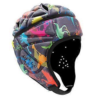 Shockproof Football Helmet for Adults - Adjustable Fit with Strap - Colorful Design