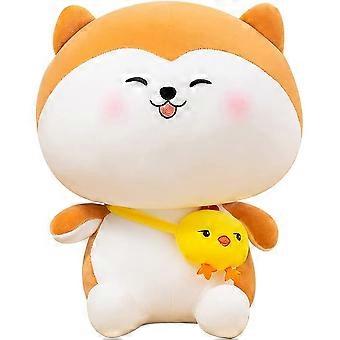 Corgi Plush Toy Shiba Inu Plushie Stuffed Animal Toy Gifts for Kids Girls and Boys (Yellow Corgi 9Inch)