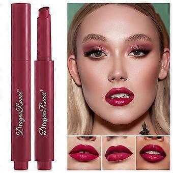 Jelly Lip Push-Type Lipstick Pen with Moisturizing Mirror Effect and Long-Lasting Hydration for Smooth Lips