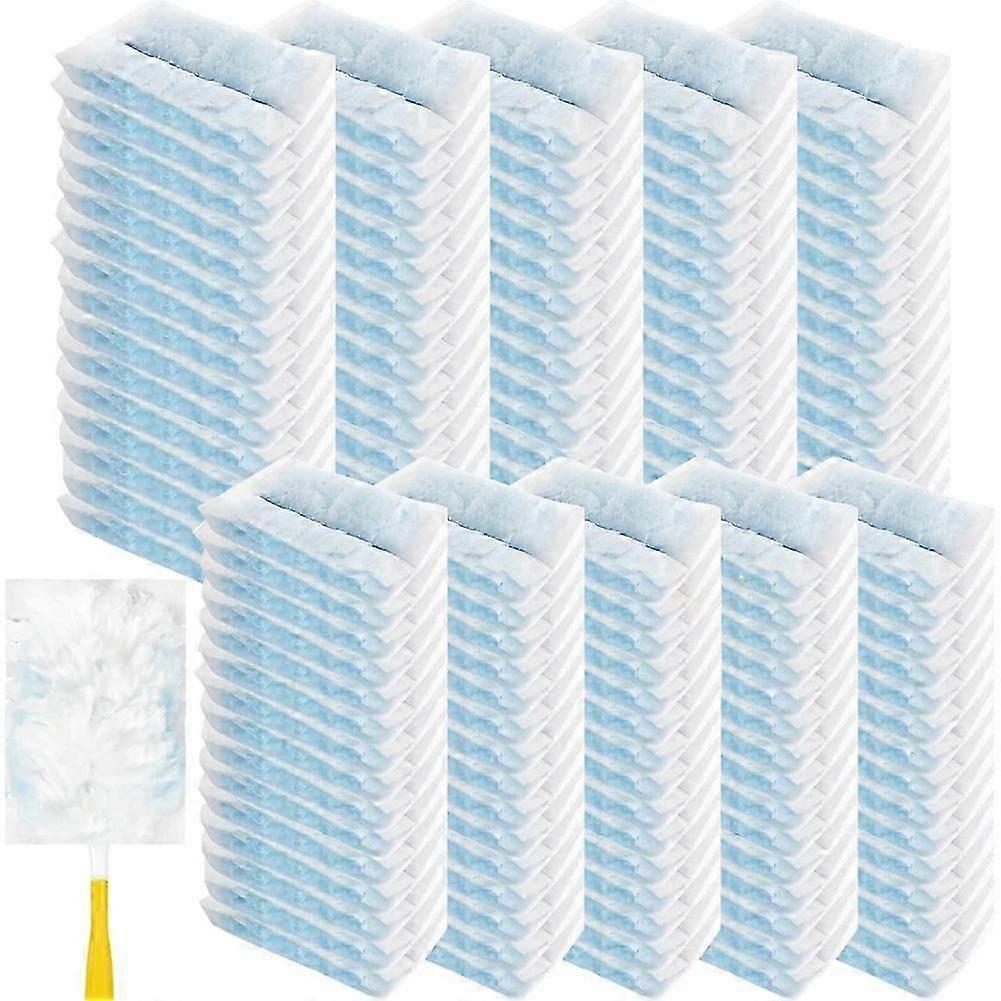 Duster Refills Compatible with Swiffer Duster, Heavy Duty Multi Surface Duster Replacement with 2 Extra Handle