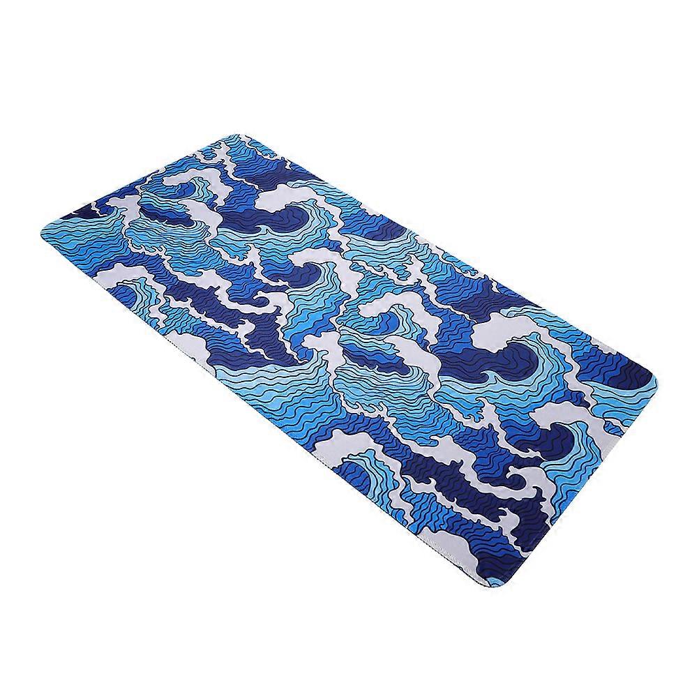 Desk Mat Mouse Pad Offering Gaming Use Rubber Surface