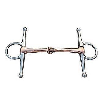 Loose Set Horse Bit Buckle Double Joint Copper Mouth 135MM