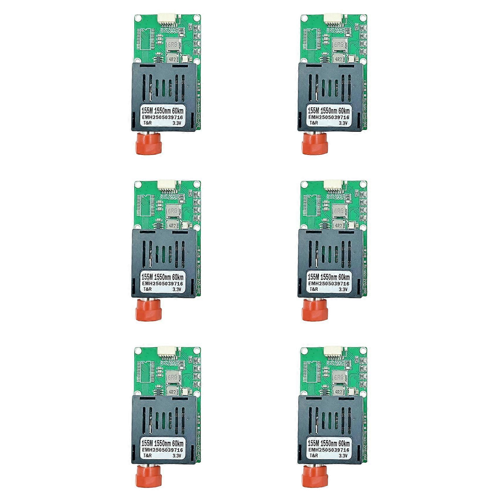 6X TTL Optical Receiving Module 60KM Optical End Device Dedicated Optical Port St Interface Module UART/SBUS