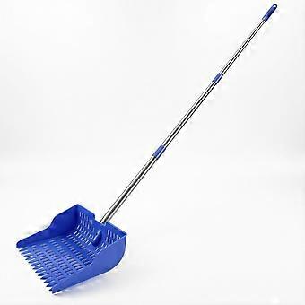 Chicken Manure Scoop with Rake 2-in-1 Coop Cleaning Tool with Long Handle