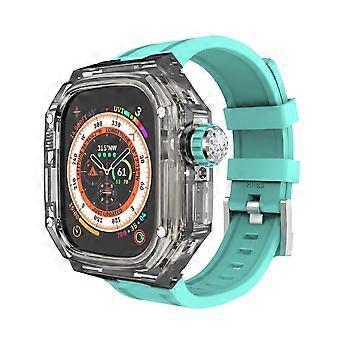 49mm Transparent Watch Case Mod Kit for Ultra 8 with Precision Fit and Dust Protection
