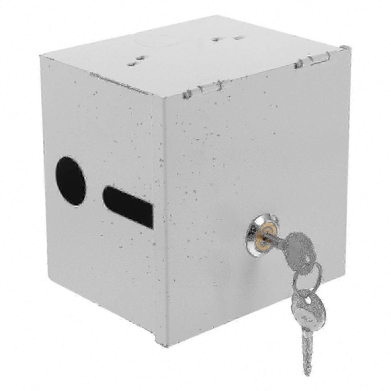 Electrical Outlet Lock Box, Waterproof Outdoor Socket Protector Cover with Anti-Theft Security