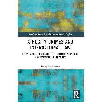 Atrocity Crimes and International Law Responsibility to Protect Intercession and Non Forceful Responses