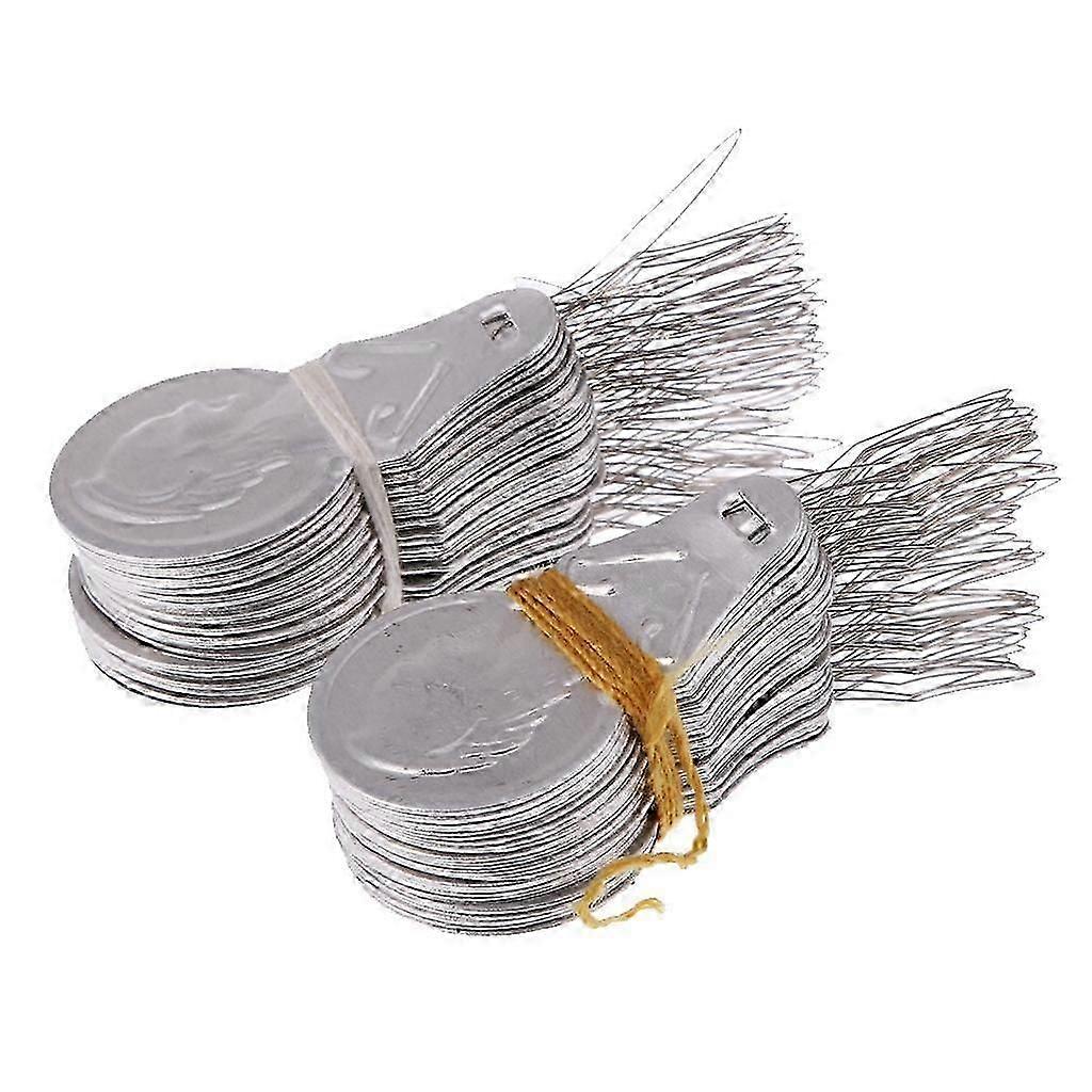 100x DIY Needle Threader Stitching Tools Sewing Thread Guide for Crafts