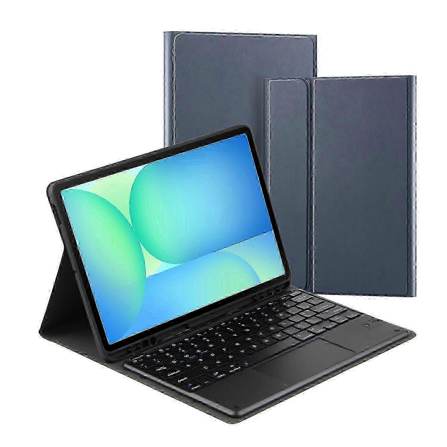 PSC-X620 Touchpad Bluetooth Keyboard Leather Tablet Case