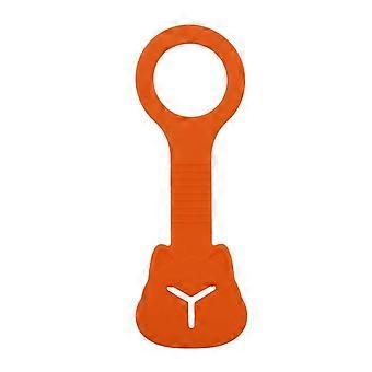 Distributeur de sacs à déjections canines en silicone avec clip – Support universel pour laisse – pour l'entraînement des chiens en extérieur