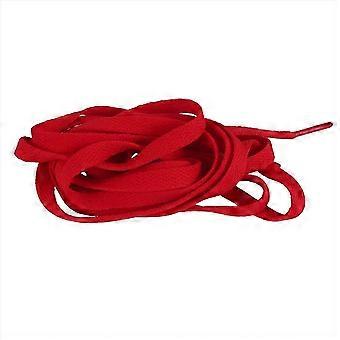 Red Strong Flat Shoelaces Bootlaces for Skate Trainers