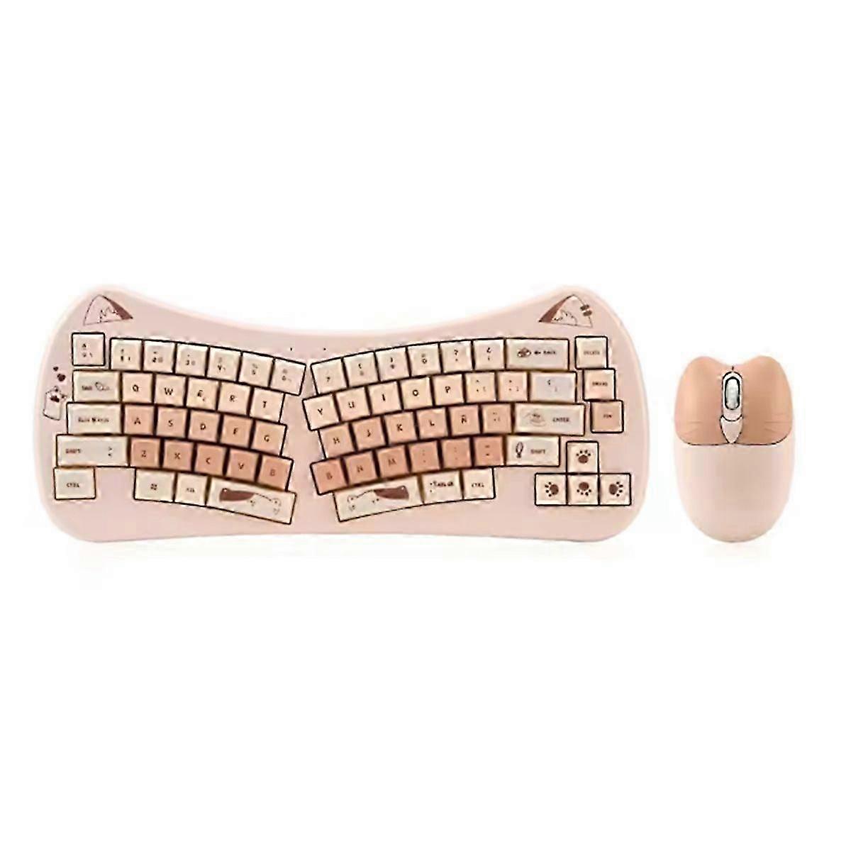68 Key Cat Ear Mechanical Keyboard Kit Acrylic Stacking