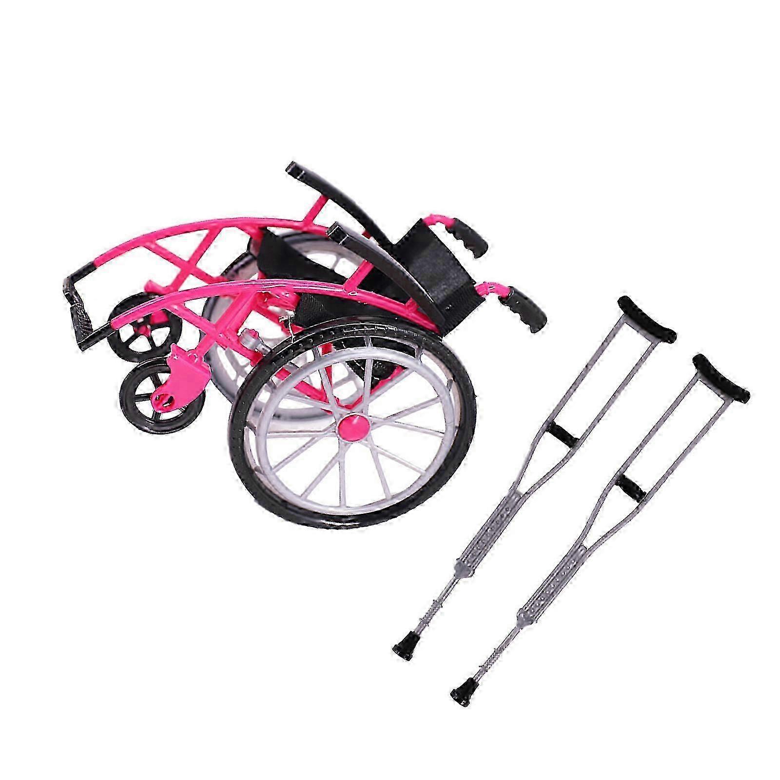 Safe Foldable Wheelchair Play Set Plastic