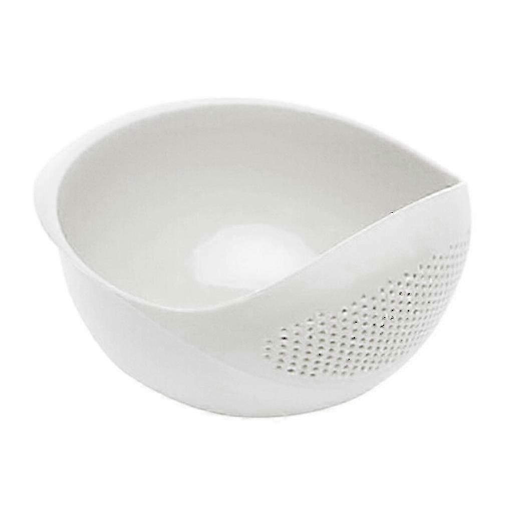 Plastic Vegetable Fruit Rice Wash Sieve Strainer Colander Basket Kitchen Tool