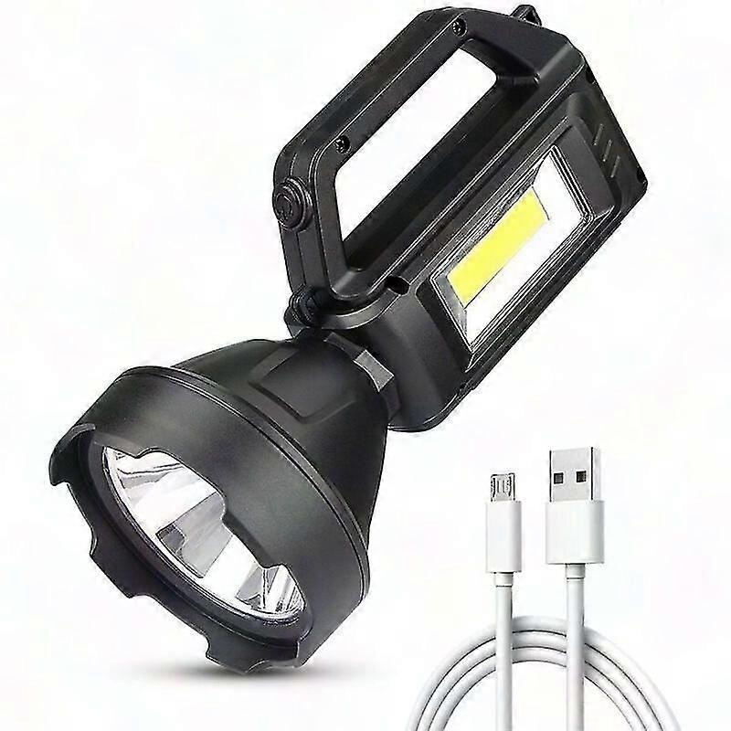 High Power USB Rechargeable Flashlight for Home Emergency Lighting