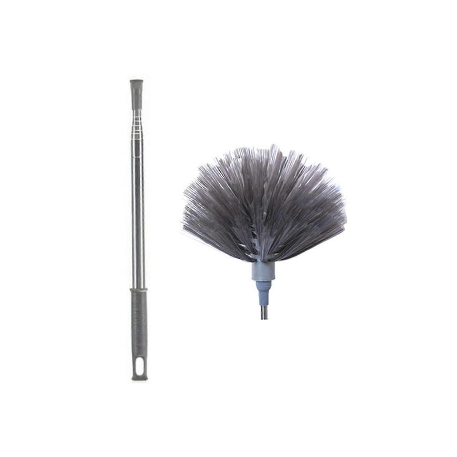 Extendable Duster with Detachable Washable Head for  Ceilings and Ceiling Fan Cleaning Model E