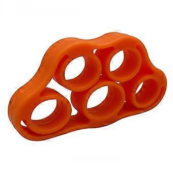 Finger Exerciser and Hand Grip Strengthener for Targeted Finger Training, Comfortable Elastic Fit, Multi Color Silicone Ring