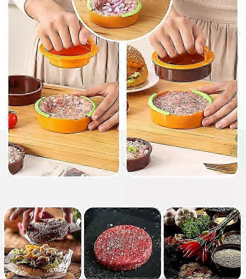 Stainless Steel 3-Mode Patty Press