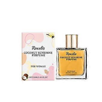 2pcs Vanilla Coconut Perfume, Portable Light Fragrance Long Lasting Elegant Scent for Women