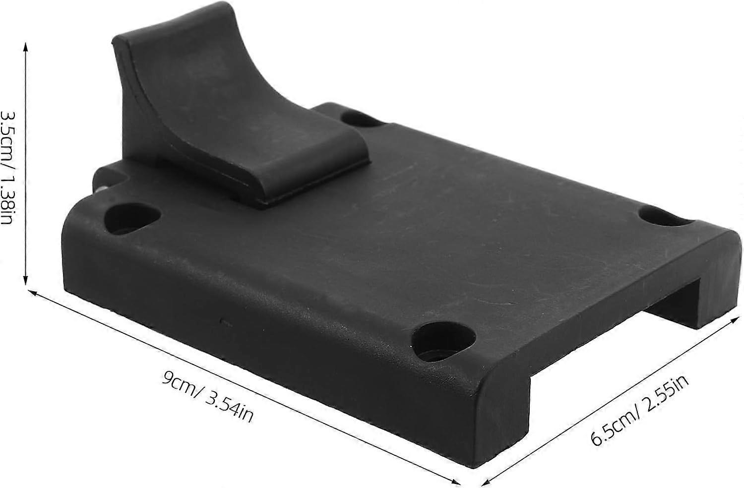 Wheelchair Battery Case Clip Replacement Universal Black Plastic