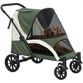 Hundebuggy - Hundeanhänger - Haustierbuggy - Faltbarer Kinderwagen.