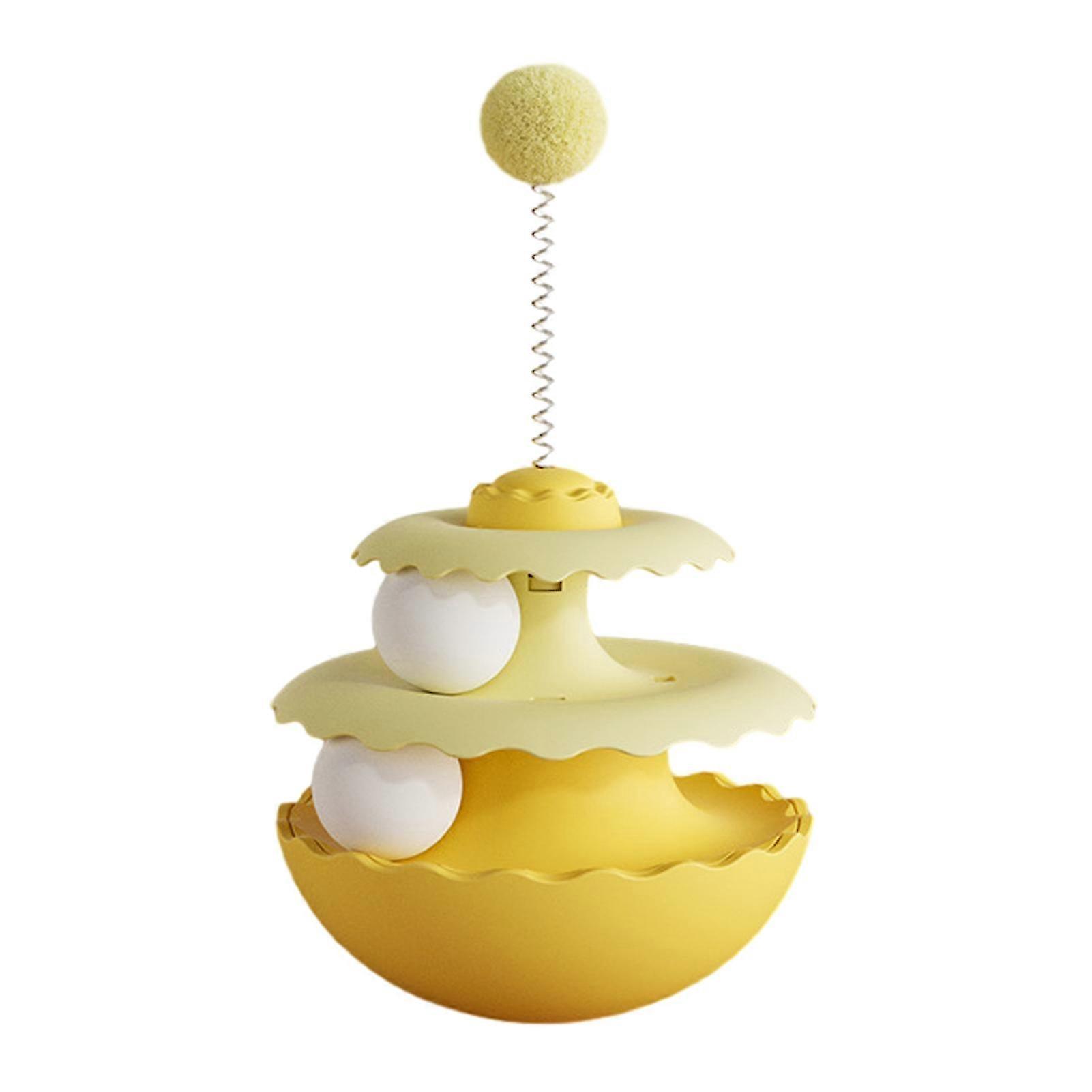 Self Rotating Plush Ball Cat Toy