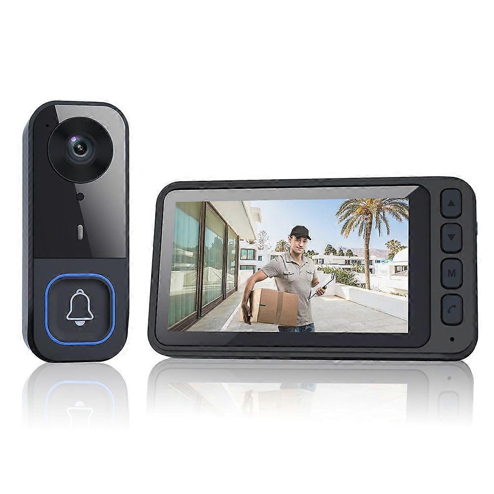 B01 Video Doorbell Intercom for Visitor Viewing with Two-Way Communication