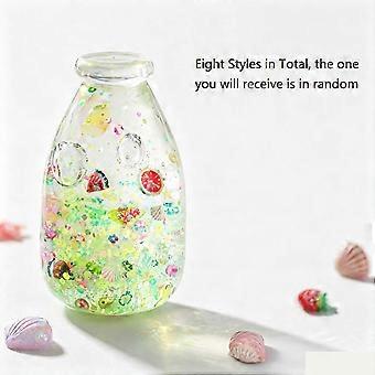 Random Handmade Transparent Milk Bottle Squishy Sensory Toy,2026 Upgraded Ice Skin Coconut Oil Squeeze Bottle With Floating Fruit_yzad