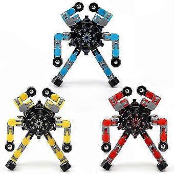 Fidget Spinner, Adjustable Deformable DIY Stress Relief Toy for Adults and Focus