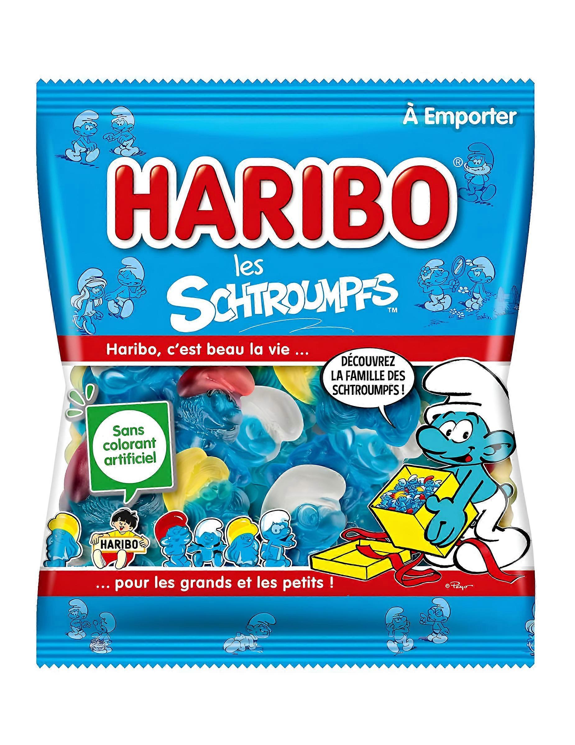 Haribo Smurfs Candy Bag 120g.