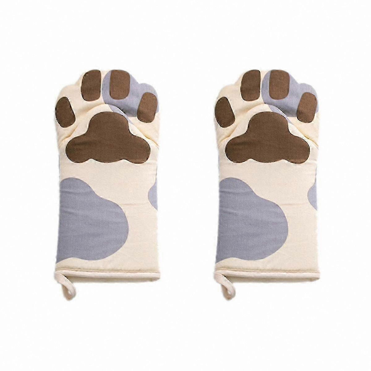 480F Cotton Oven Mitts Set