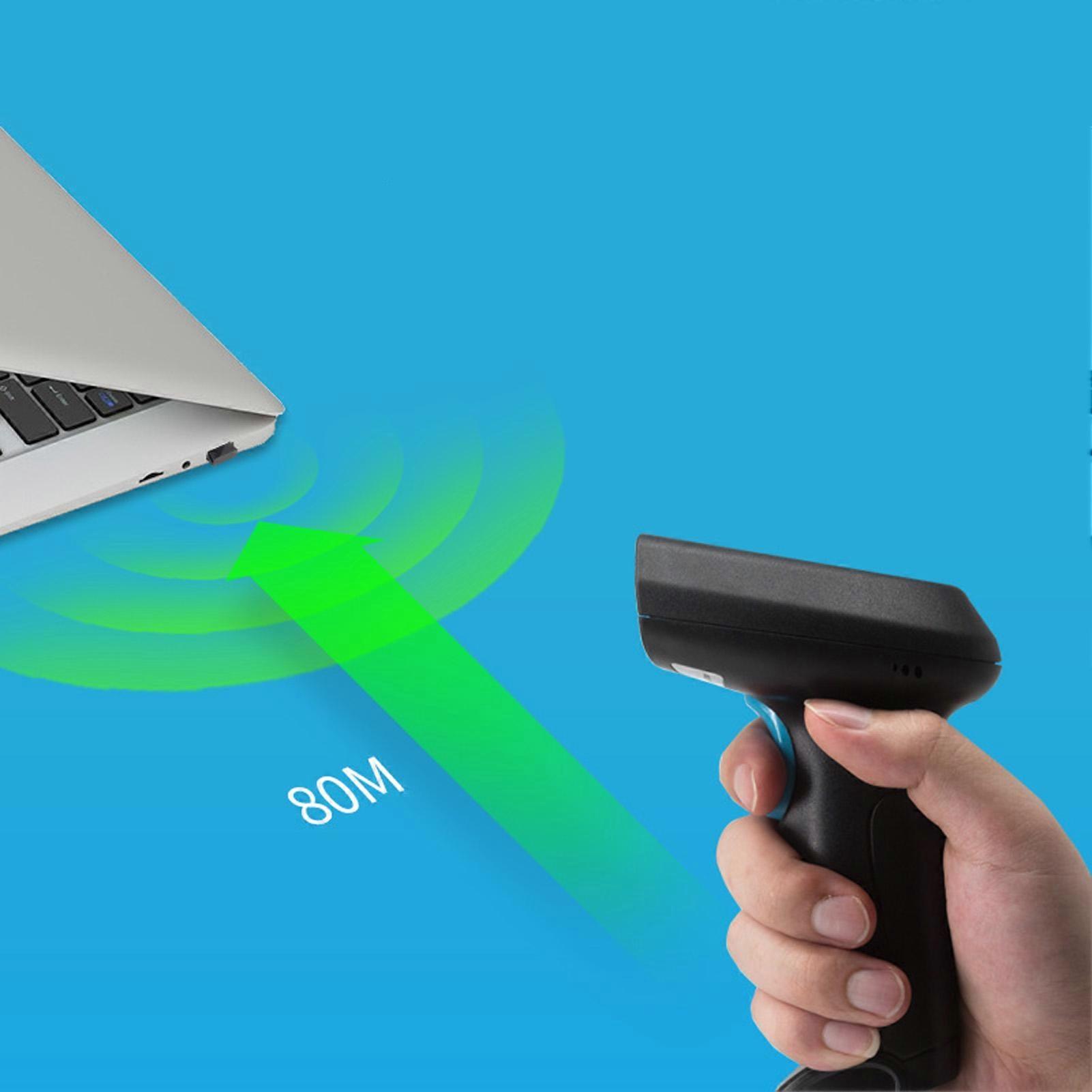 1D Barcode Scanner USB Wired High Accuracy CCD Bar Code Reader for Supermarket Express Delivery Warehouse