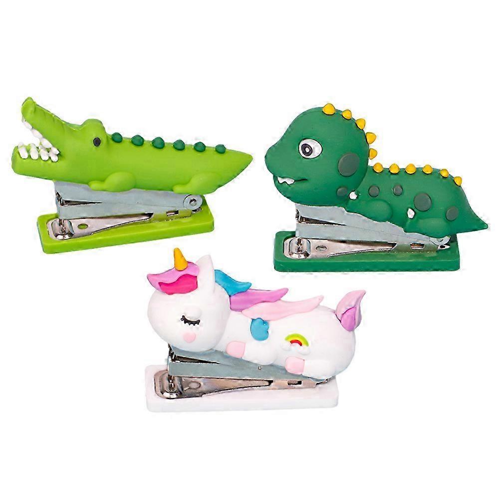 3pc Silicone Stainless Steel Stapler