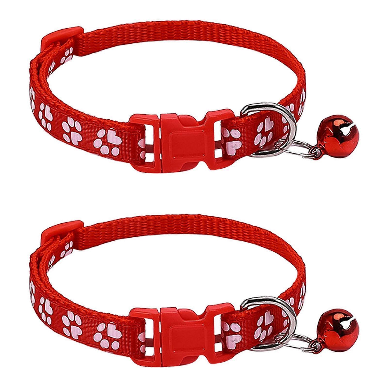 Exquisite Paw Collar With Functional Bell