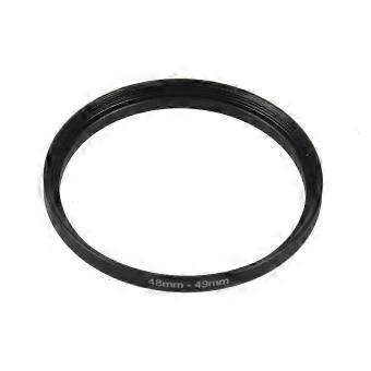 Camera Filter Step-Up Ring Adapter, 48mm to 49mm, for Lens Filters
