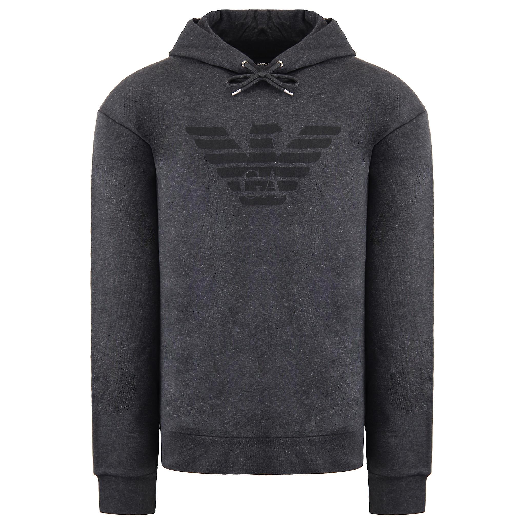 Emporio Armani Dark Grey Hoodie 7V1ME1 6J39Z 3936