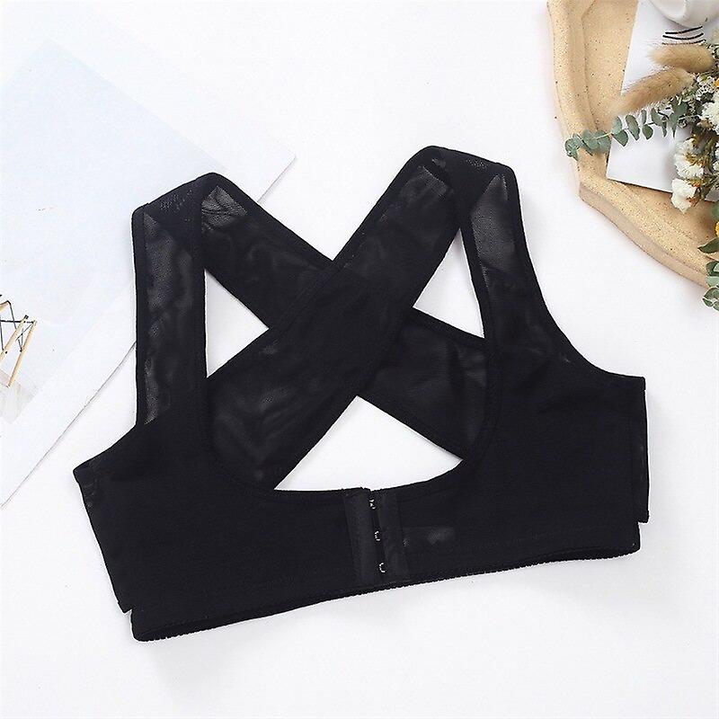 Women's Back Support Belt Orthopedic Back Posture Corrector Support Posture Shoulder Corrector Back Corrector-black
