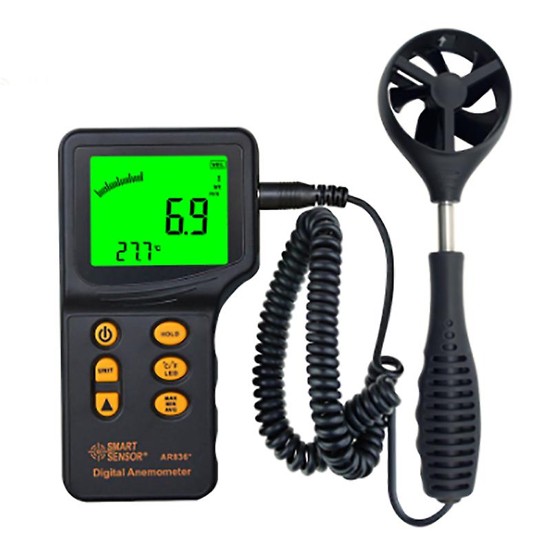 Ar836+ Digital Anemometer Electric Air Conditioner Anemometer Split Anemometer